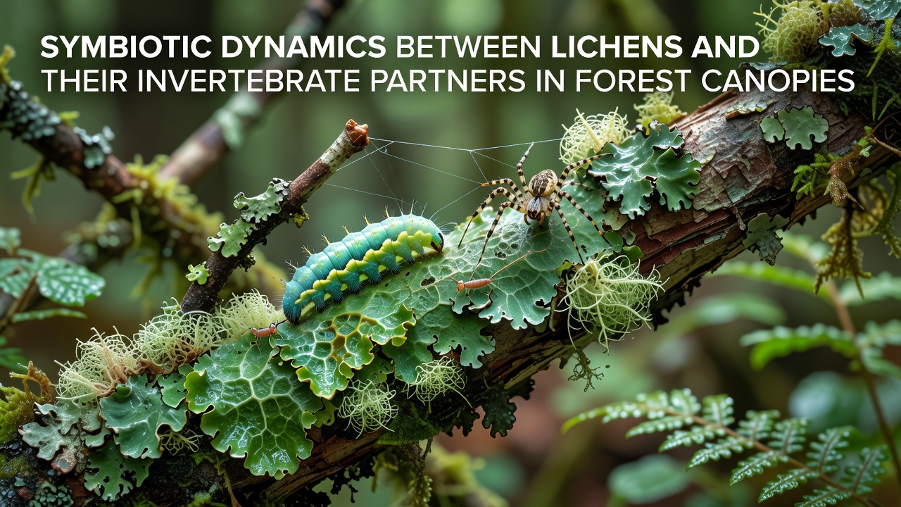 Symbiotic Dynamics Between Lichens and Their Invertebrate Partners in Forest Canopies